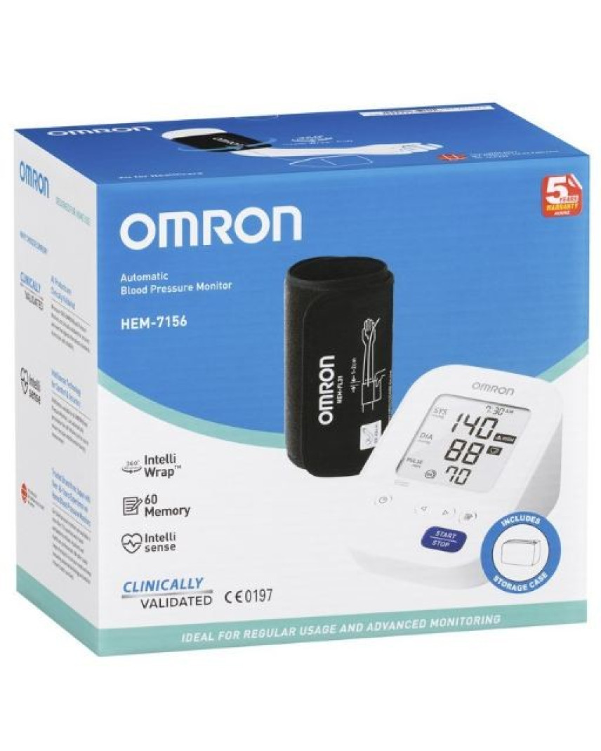 omron hem 7156 blood pressure monitor review