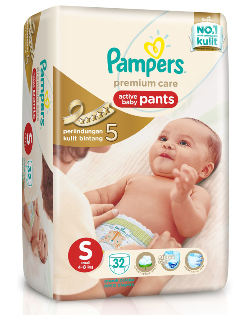 pampers pants s