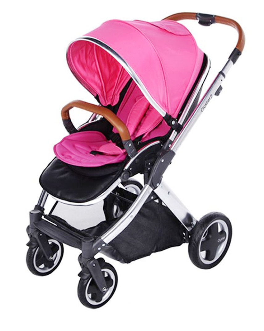 oyster 2 pram pink