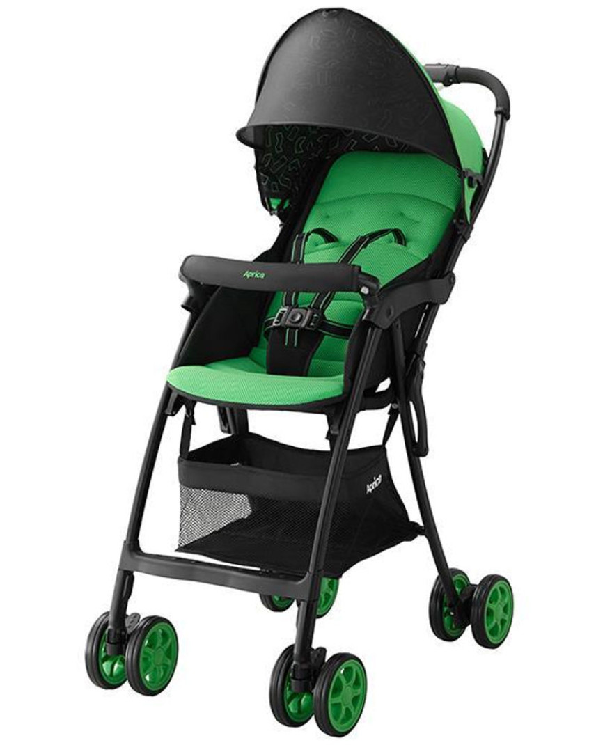 aprica stroller green