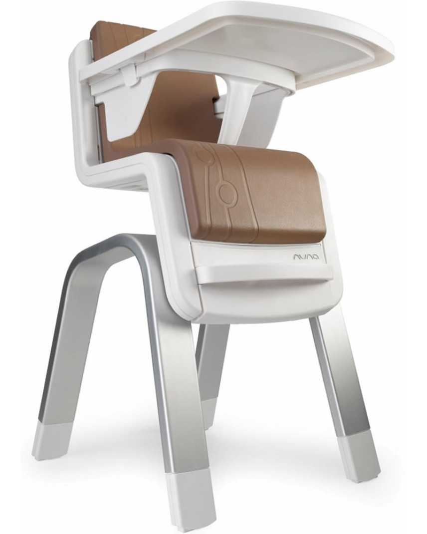 nuna zaaz high chair almond