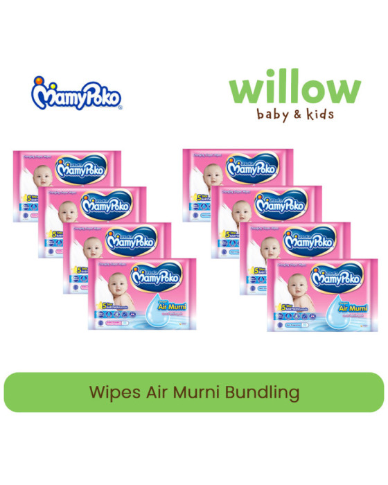 MamyPoko Wipes Air Murni Bundling Tissue Bayi