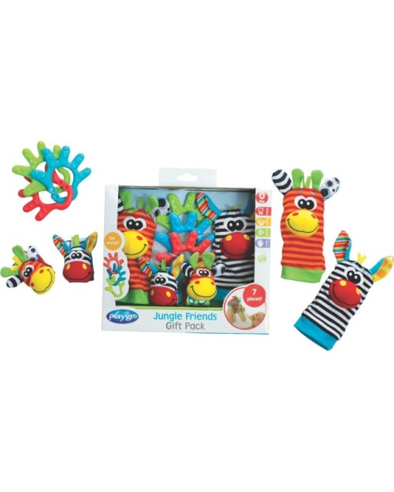 PLAYGRO 109543 JUNGLE FRIENDS GIFT PACK