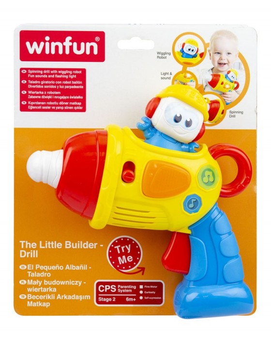 WINFUN THE LITTLE BUILDER - DRILL 