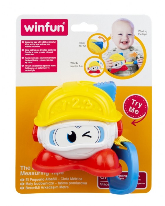 WINFUN THE LITTLE BUILDER - MEASURING TAPE 