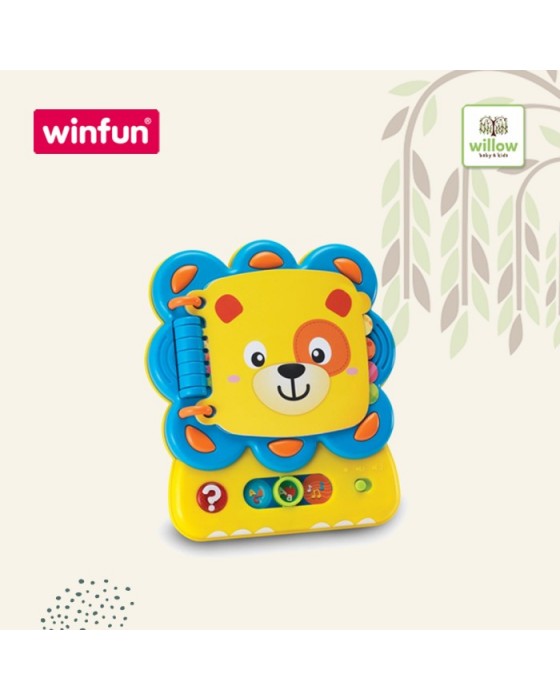 WINFUN W009209 CAESAR THE LION LETS READ MAINAN ANAK