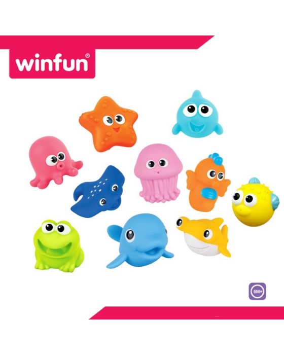 WINFUN W007118 SPALSH N SQUIRT BATHTIME PALS