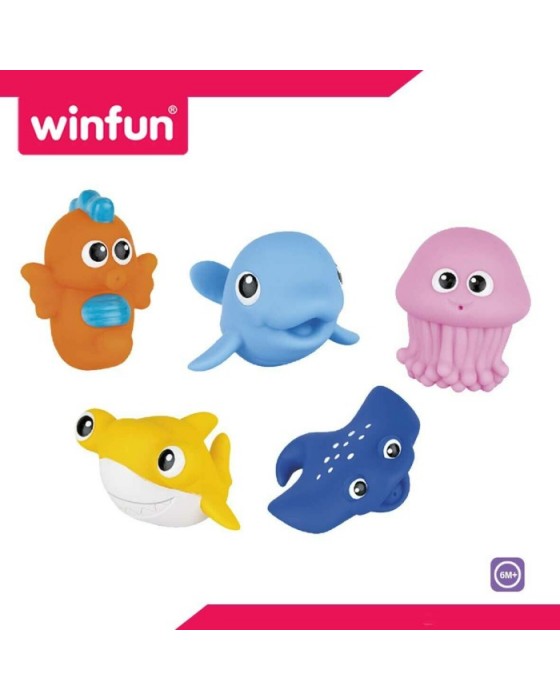 WINFUN W007118 SPALSH N SQUIRT BATHTIME PALS