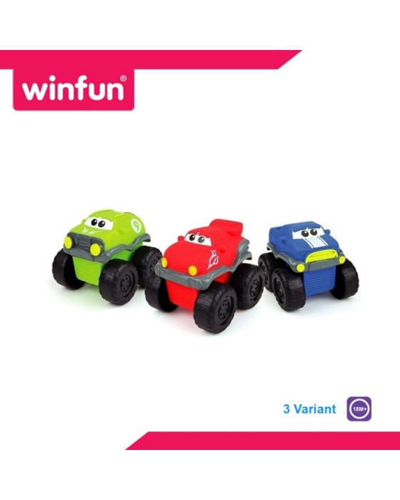 WINFUN W003187 MONSTER WHEELS TRUCKS MAINAN ANAK