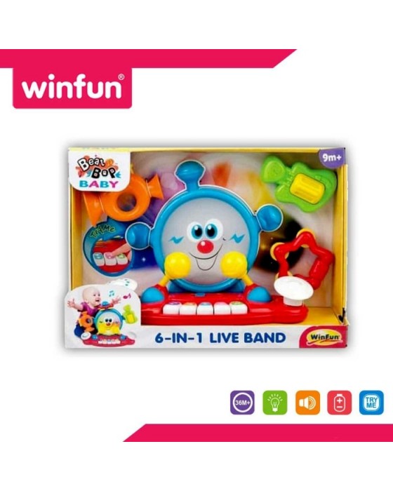 WINFUN W002087 6IN1 LIVE BAND