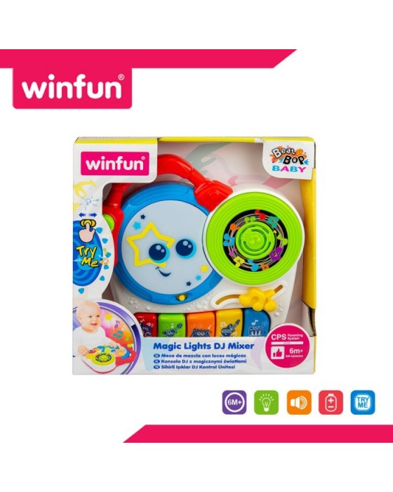 WINFUN W001801 MAGIC LIGHTS DJ MIXER MAINAN ANAK