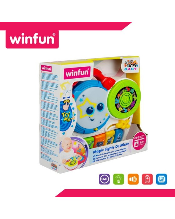 WINFUN W001801 MAGIC LIGHTS DJ MIXER MAINAN ANAK