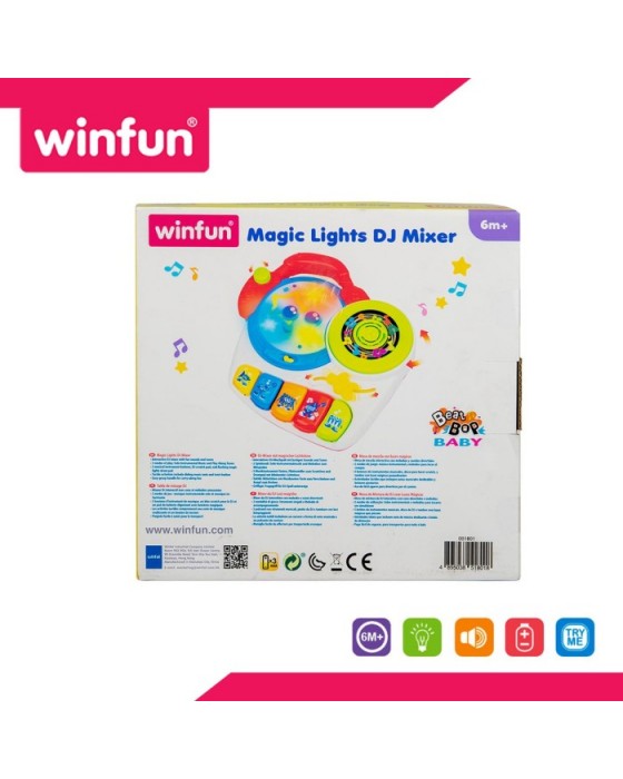 WINFUN W001801 MAGIC LIGHTS DJ MIXER MAINAN ANAK