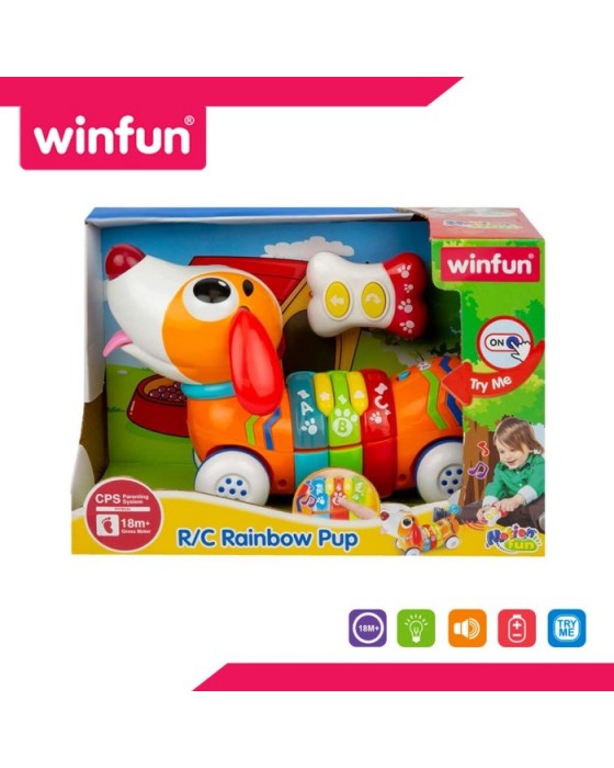 WINFUN W001142 R/C RAINBOW PUP