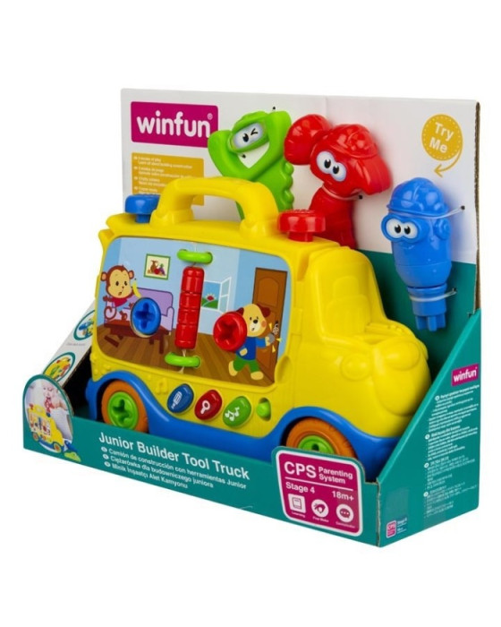 WINFUN W000796 JUNIOR BUILDER TOOL TRUCK MAINAN ANAK