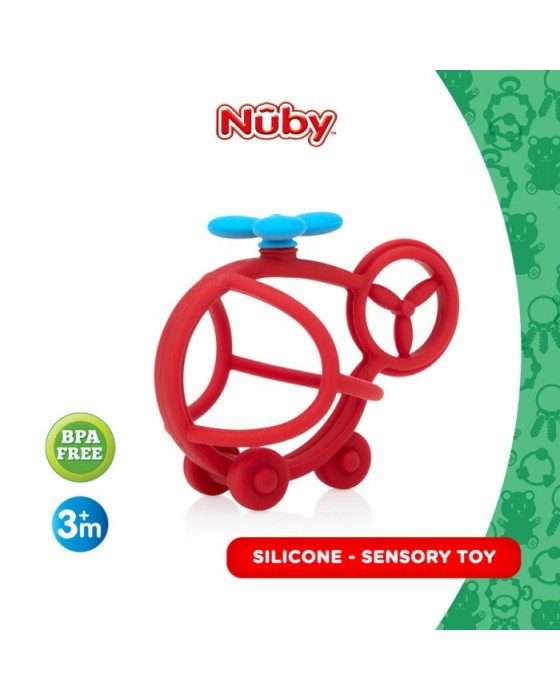 NUBY SILICONE SOOTHING TEETHER CHEWY CHUMP