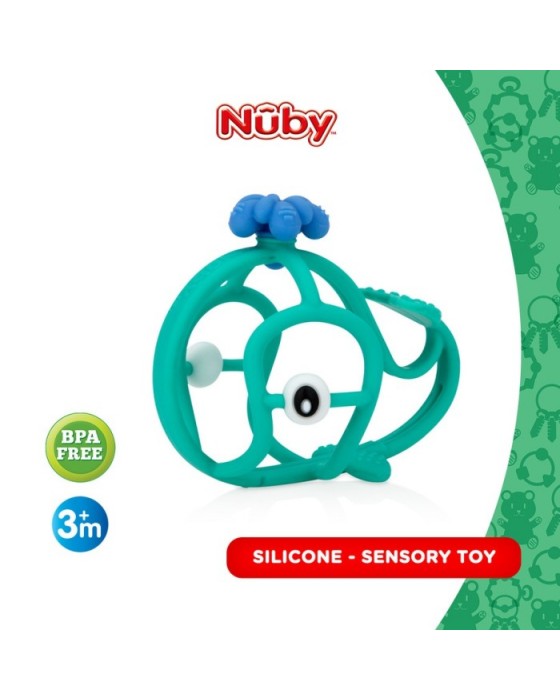 NUBY SILICONE SOOTHING TEETHER CHEWY CHUMP