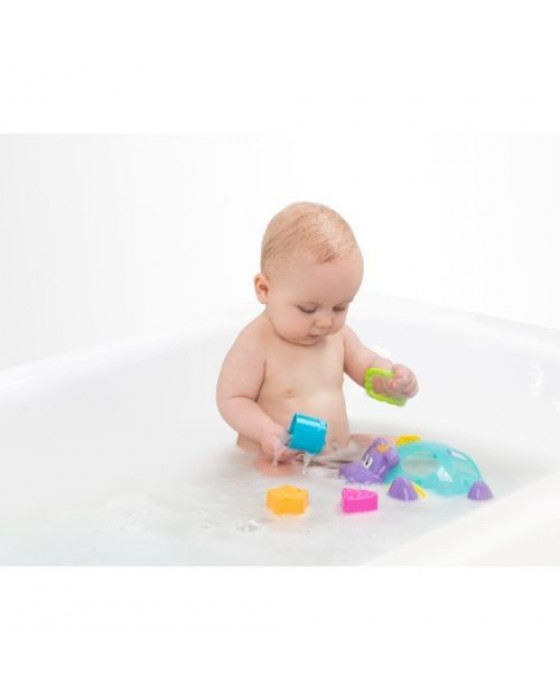 PLAYGRO 128779 FLOAT ALONG HIPPO SHAPE SORTER