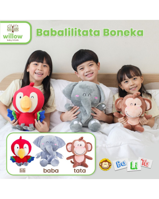 Babalilitata Boneka Binatang Mainan Boneka