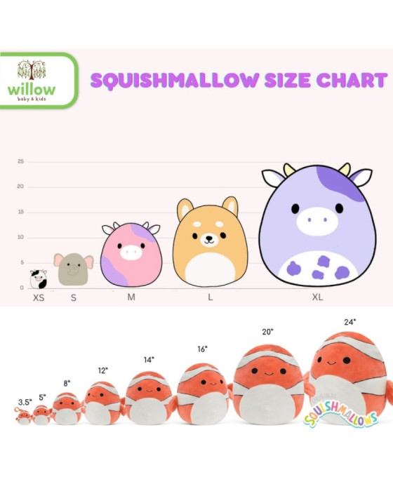 Squishmallows 12Inch Mainan Squishy