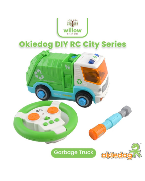 Okiedog DIY RC City Series Mobil Mobilan Mainan Anak