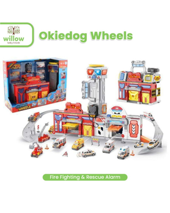 Okiedog Wheels 2in1 with Lights & Music Mainan Anak