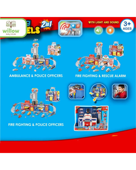 Okiedog Wheels 2in1 with Lights & Music Mainan Anak