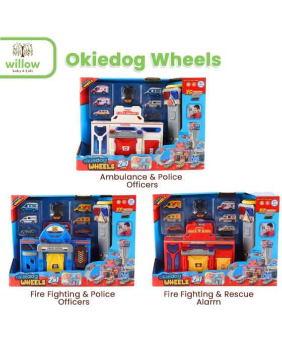 Okiedog Wheels 2in1 with Lights & Music Mainan Anak