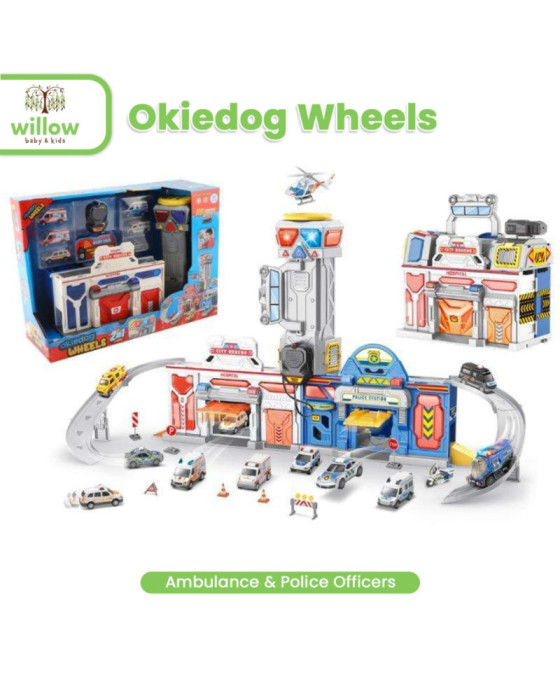 Okiedog Wheels 2in1 with Lights & Music Mainan Anak