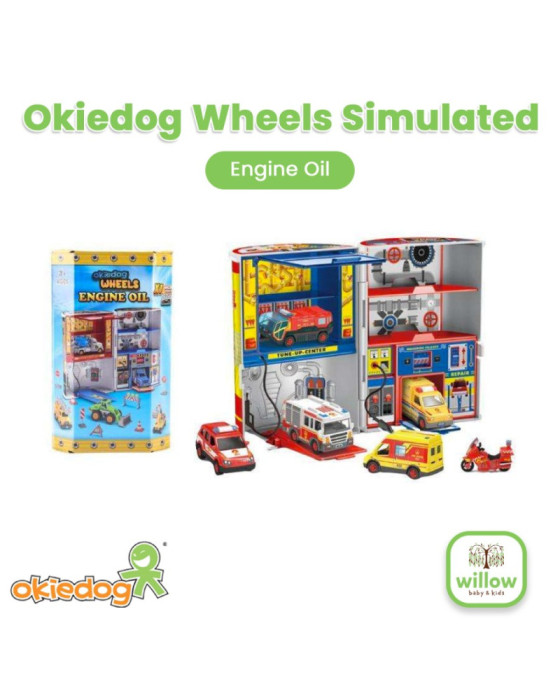 Okiedog Wheels Simulated Mainan Anak