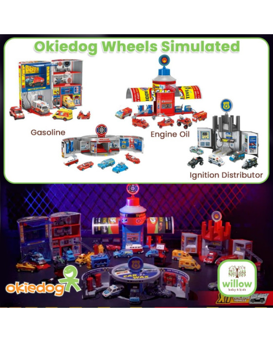 Okiedog Wheels Simulated Mainan Anak