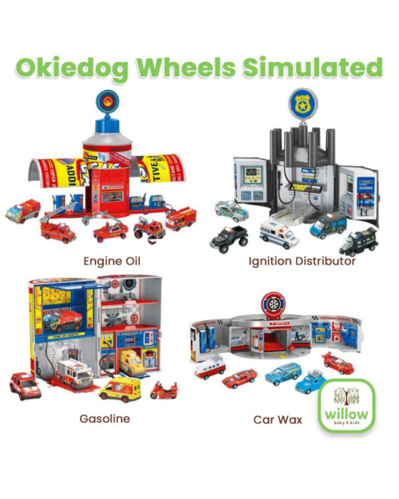 Okiedog Wheels Simulated Mainan Anak