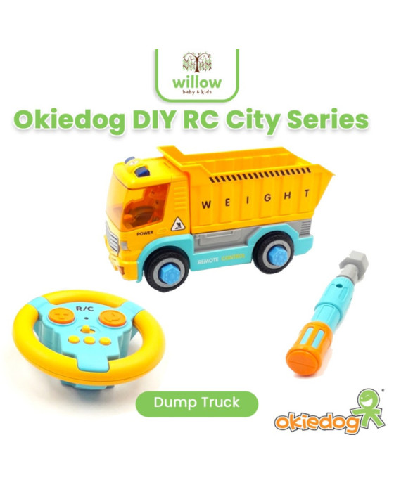 Okiedog DIY RC City Series Mobil Mobilan Mainan Anak