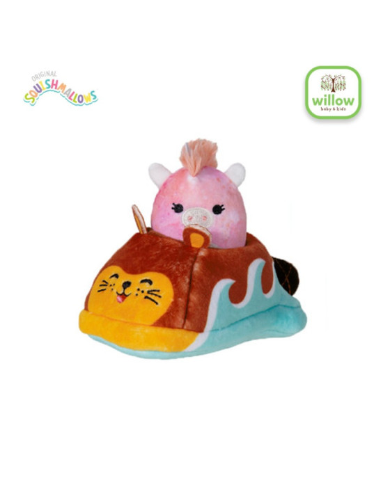 Squishmallows Squishville Mini Plush Vehicle Mainan Anak