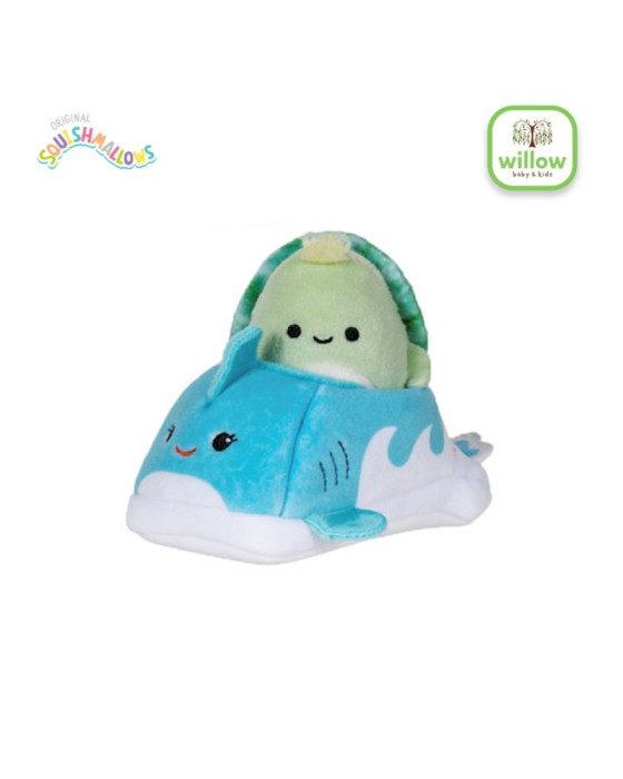 Squishmallows Squishville Mini Plush Vehicle Mainan Anak