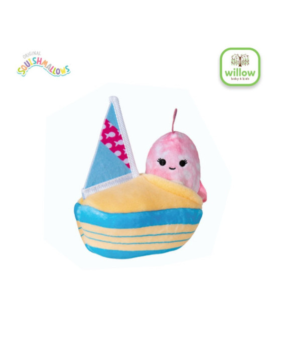 Squishmallows Squishville Mini Plush Vehicle Mainan Anak