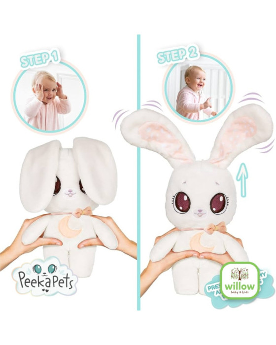 Peekapets Bunny Plush Mainan Boneka