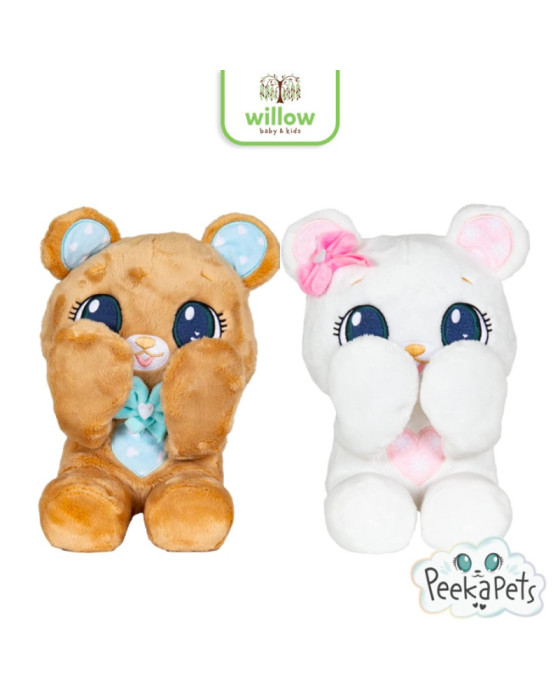 Peekapets Hug Me Bear Mainan Boneka