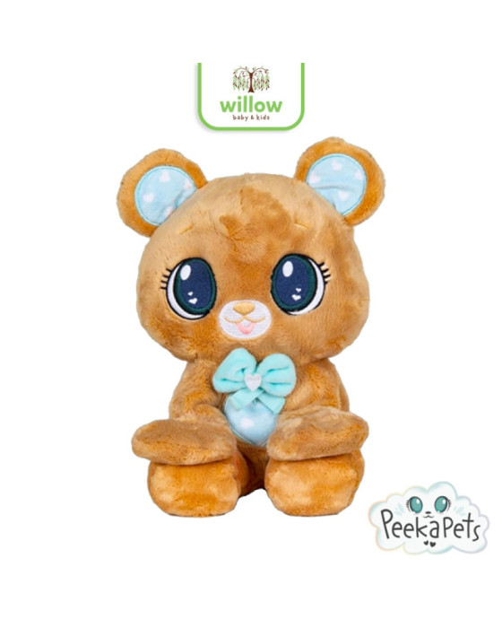 Peekapets Hug Me Bear Mainan Boneka