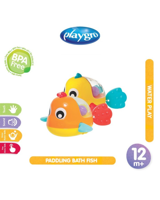 PLAYGRO 120745 PADDLING BATH FISH