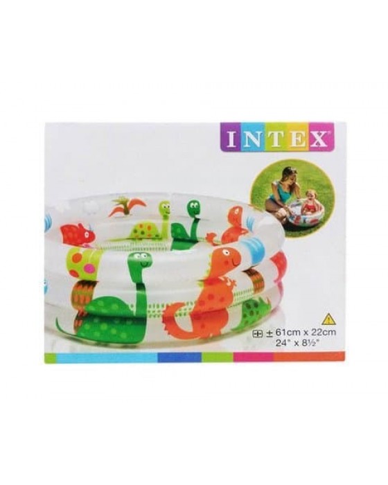 INTEX 57106NP DINOSAUR 3 RING BABY POOL