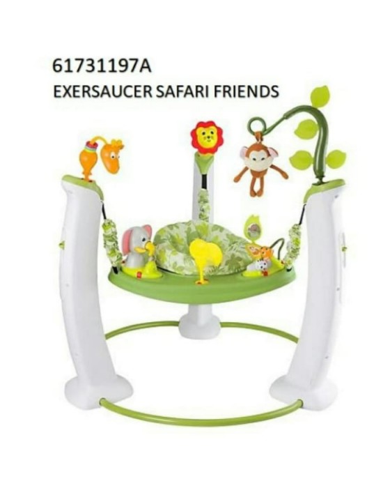 EVENFLO EX8319SRFD EXERSAUCER JUMP AND LEARN SAFARI FRIEND 61731197A