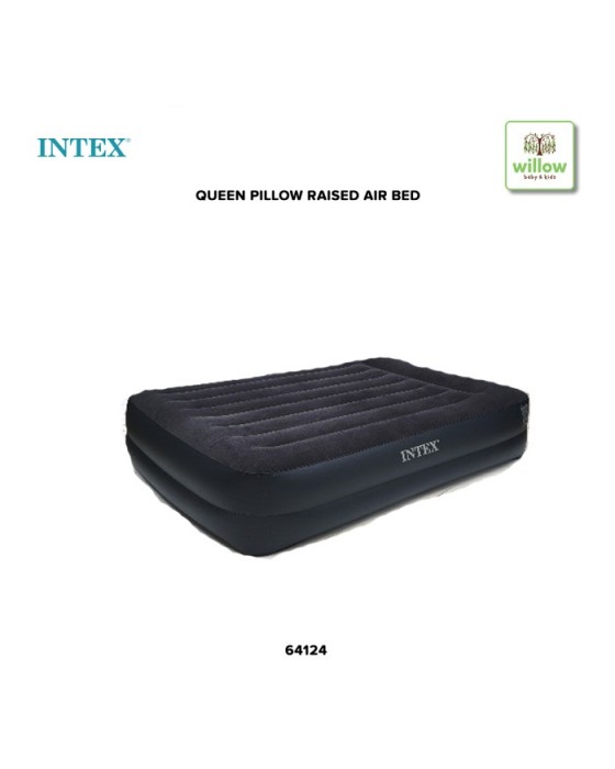 INTEX 64124 QUEEN PILLOW RAISED AIR BED