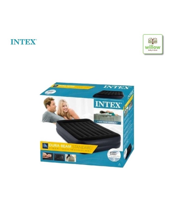 INTEX 64124 QUEEN PILLOW RAISED AIR BED