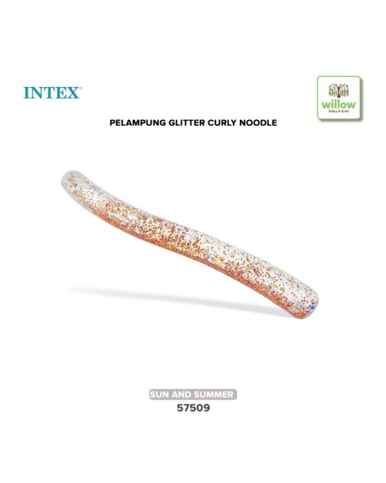 INTEX 57509 GLITTER CURLY NOODLE