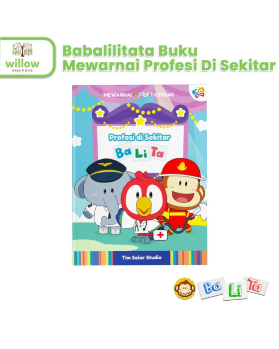 Babalilitata Buku Cerita Bergambar dan Mewarnai Anak