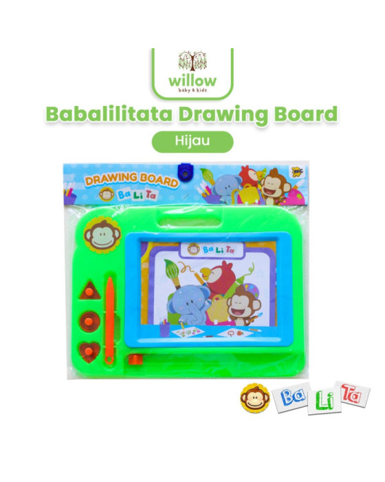 Babalilitata Drawing Board Mainan Edukatif