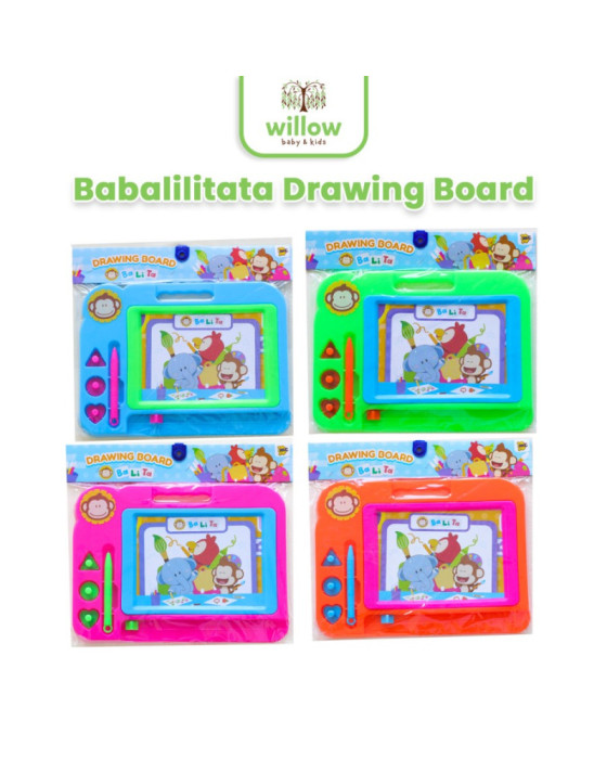 Babalilitata Drawing Board Mainan Edukatif