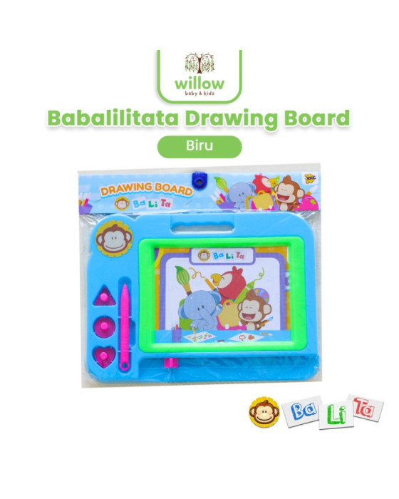 Babalilitata Drawing Board Mainan Edukatif