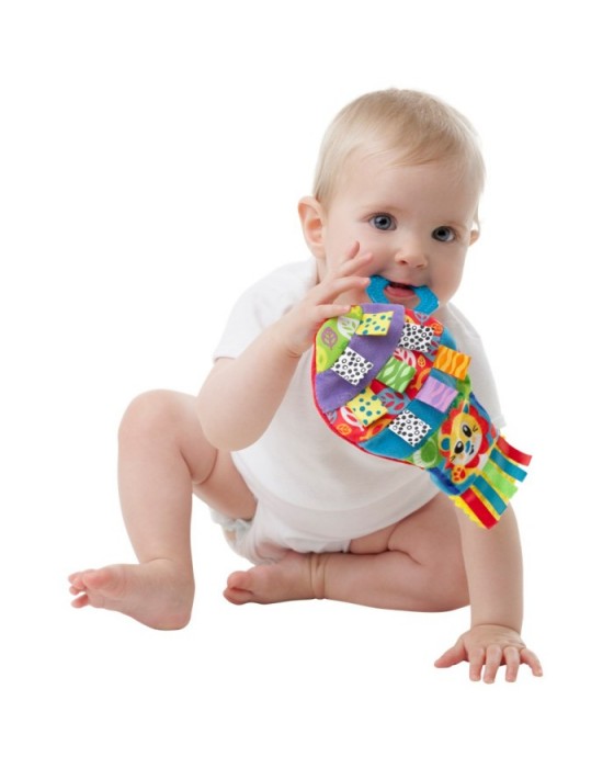 PLAYGRO 124336 LOOPY BALLOON TEETHING BLANKIE